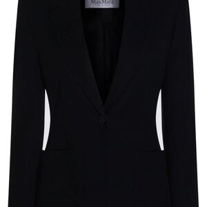 MaxMara Classic Black Suit Jacket